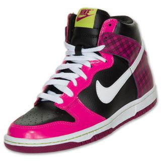 Nike Dunk Hi Kids Casual Shoes Black/Desert Pink