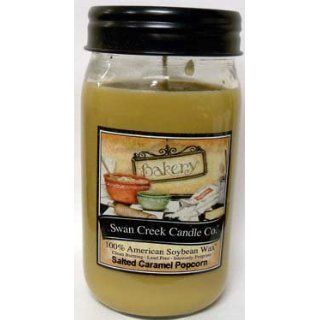 Salted Caramel Popcorn 24 oz Swan Creek Soy Candle Home