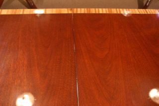 Hickory Chair Baltimore Mahogany Dining Table