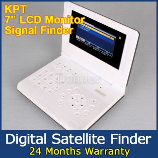 lcd monitor digital satellite signal finder meter tv receiver 7 inch