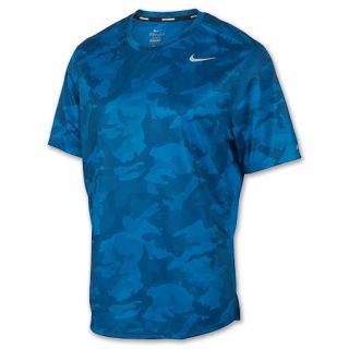 Nike Sublimated Camo Mens Running Shirt