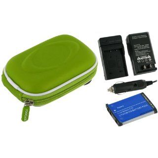 rooCASE 3n1 EVA Hard Shell (Green) Case with Memory Foam