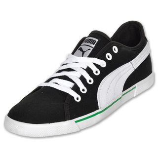 Puma Benecio Canvas Mens Casual Shoe Black/White