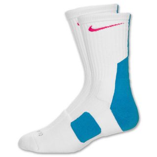 Nike Elite 2.0 Mens Basketball Crew Socks White