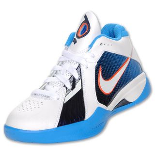 Nike Zoom KD3 Kids Basketball Shoe White/Team