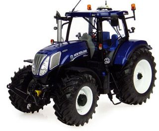 Universal Hobbies New Holland TZ 210 Blue Power Tractor 1 32nd