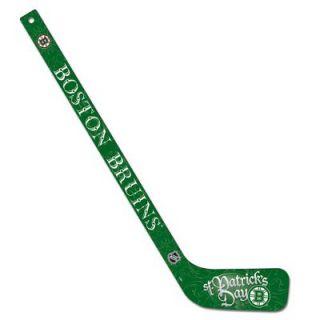 Boston Bruins Irish St Patrick’s Day Mini Wooden Hockey Stick