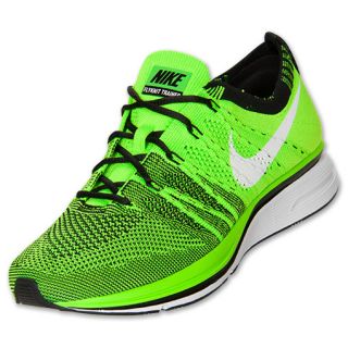 Nike Flyknit Trainer+ Mens Running Shoes Green