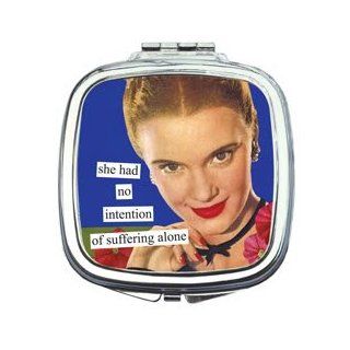 Suffering Alone Compact Mirror Beauty