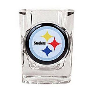Pittsburgh Steelers Square Shot Glass Feature A Photo