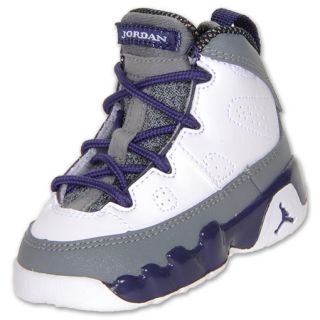 Air Jordan Retro 9 Toddler Basketball Shoes White