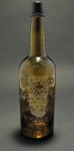 mckennas kentucky bourbon whiskey bottle