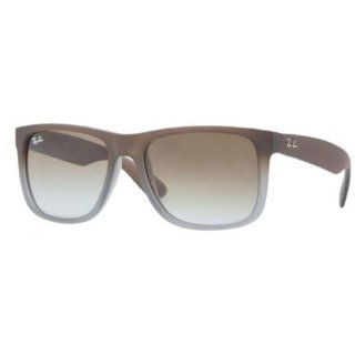 Ray Ban Justin Sunglasses Rb4165 854/7Z Rubber Brown On