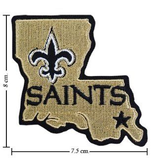 New Orleans Saints Patch Logo II Embroidered Iron on