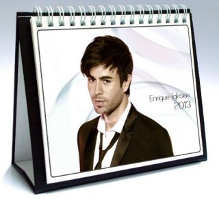 Enrique Iglesias 2013 Desktop Holiday Calendar