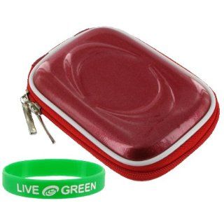 Hard Shell Carrying Case (Candy Red) for Fujifilm FinePix