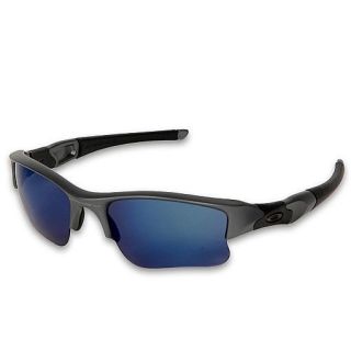 Oakley Flak Jacket XLJ Sunglasses Dark Grey/Ice