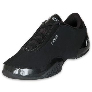 And 1 Mens Anchor Low Basketball Shoe Black/Silver