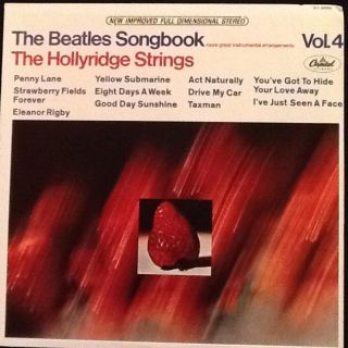 Hollyridge Strings The Beatles Songbook Vol4 Vinyl LP Capitol ST 2656