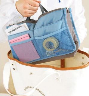 Hollywood Fashion Dual Inner Bag in Bag for Handbag Shoulder Bag Tote
