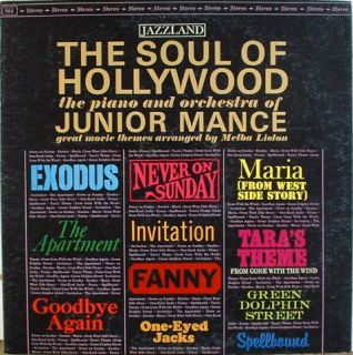 Junior Mance Soul of Hollywood Jazzland 963 Stereo