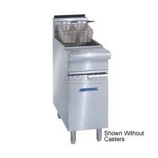 Imperial Gas Fryer 75 Lb.   Liguid Propane With Casters