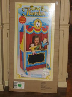 KidKraft Puppet Play Theater with Two Puppets New
