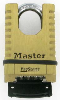 New Master Lock Combination ProSeries Resettable Padlock 1177