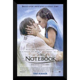 The Notebook FRAMED 27x40 Movie Poster Ryan Gosling Home