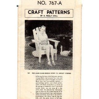 Vintage Craft Patterns No. 767 A by A. Neely Hall, THE