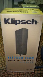 Klipsch KF 28 Home Theater Stereo Speaker New in Open Box Reference