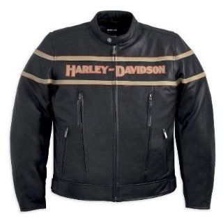 Harley Davidson® Mens Legend Leather Jacket. Midweight. Embroidery
