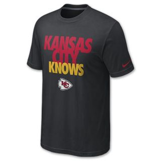 Nike Kansas City Chiefs Knows Mens NFL Tee Shirt