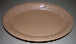 Homer Laughlin Fiesta Oval Platter Apricot