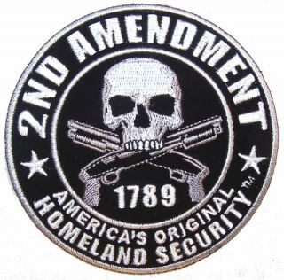2nd Amendment 1789 Americas Original Homeland Security Patch