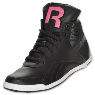 Reebok Roxity Mid Womens Casual Shoes Black/Pink