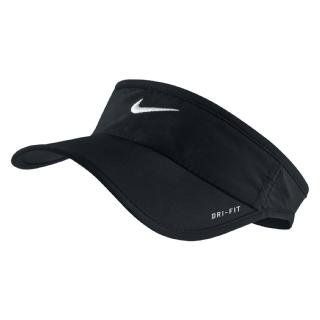 Nike Black Dri FIT Feather Light Visor: Clothing