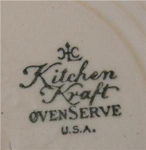 vintage homer laughlin floral kitchen kraft oven serve mixing bowls