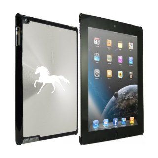 Silver Apple iPad 3 The New iPad Aluminum Plated Back Case
