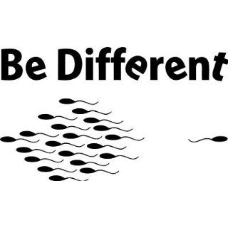 BE DIFFERENT / Vinyl Wall ART   Vinyl Decal Everything