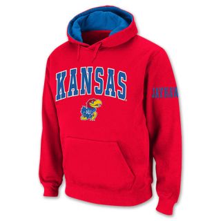 Kansas Jayhawks Arch NCAA Mens Hooded Sweatshirt