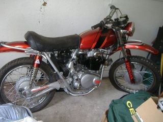 1969 Honda SL350 KO Parts Bike Dual Purpose Motorcycle