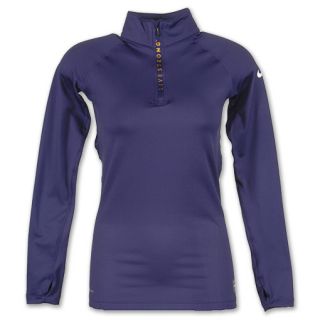 Nike LIVESTRONG Pro Compression Thermal 1/2 Zip Womens Tee