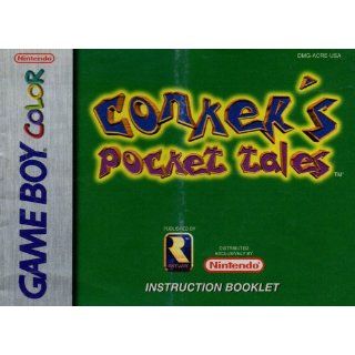 Conkers Pocket Tales GBC Instruction Booklet (Game Boy
