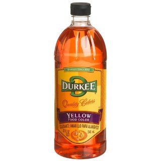 Durkee Yellow Food Color, 32 Ounce Bottles (Pack of 2) 