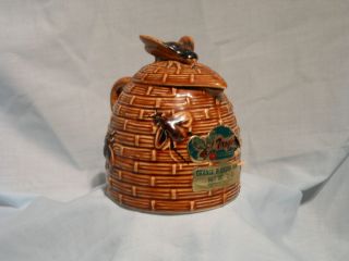 Vintage Bee Hive Honey Jar