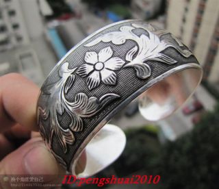  Beautiful Tribal Tibet Silver Carved Phoenix Nirvana lucky Bracelets