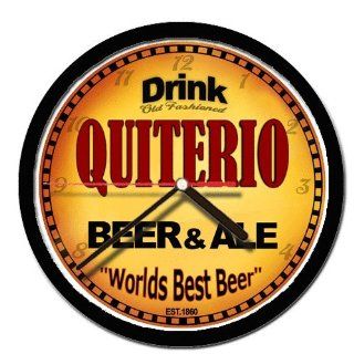 QUITERIO beer and ale cerveza wall clock: Everything Else