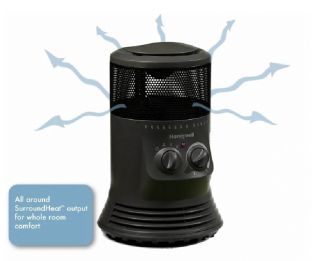 Honeywell 360 Degree Electric Surround Heat Heater Fan Forced HZ0360