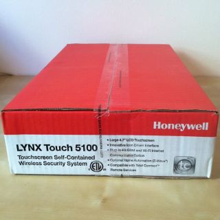 Honeywell LYNX Touch L5100 Wireless Alarm Panel Z Wave Total Connect